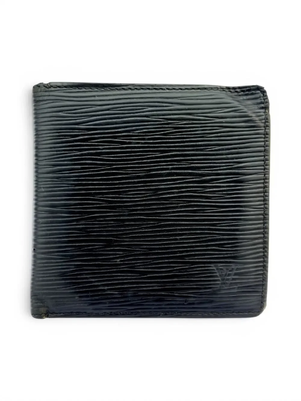 Louis Vuitton Vintage Black Epi Leather Portefeuille Marco Bifold Wallet